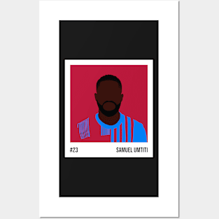 Samuel Umtiti Minimalistic Camera Film Posters and Art